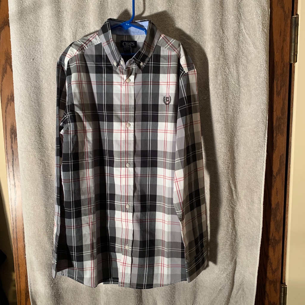 Chaps Button Down Dress Shirt